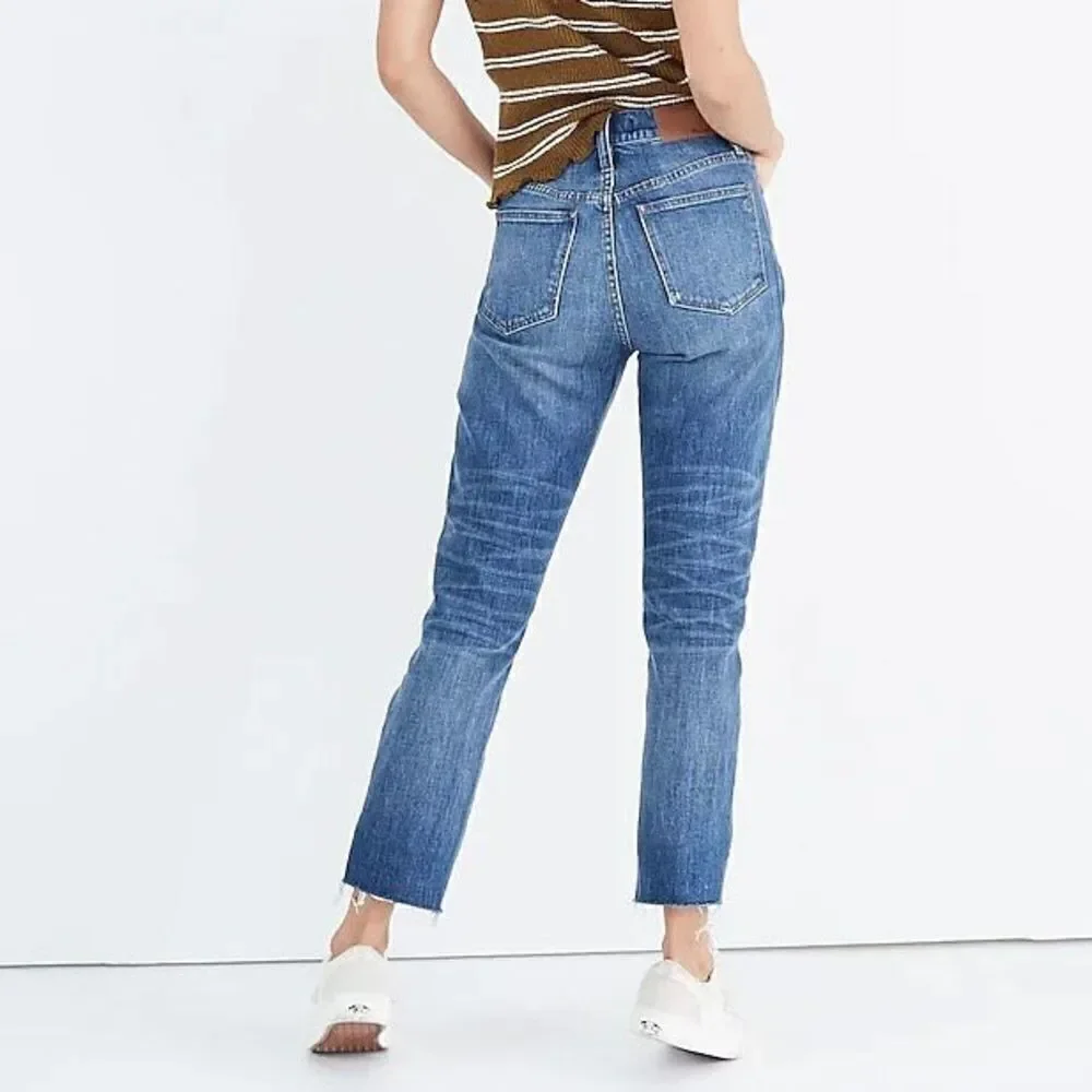 Madewell High Rise Slim Boyjean